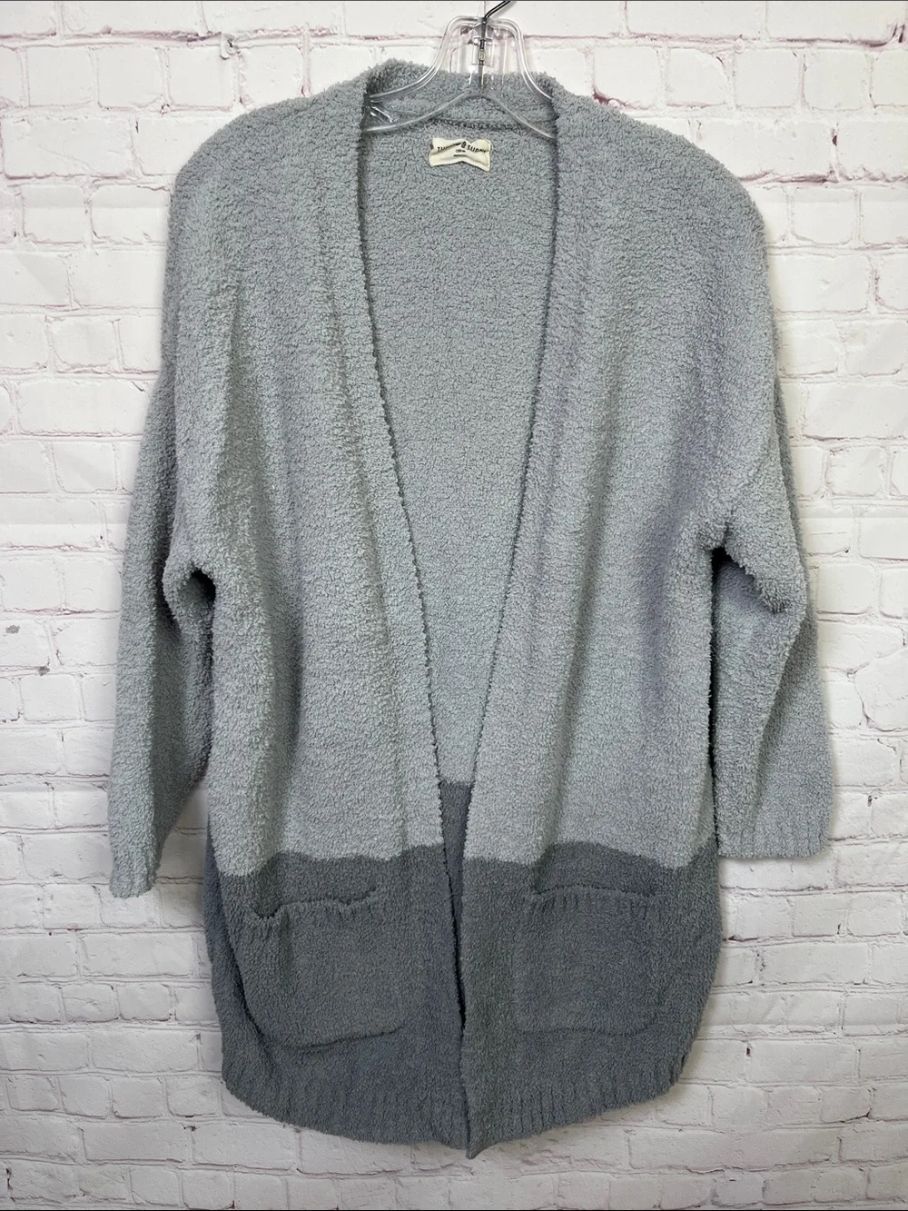 Thread and Supply Open Front Cardigan Long Sleeve Cardigan Sweater OSFM